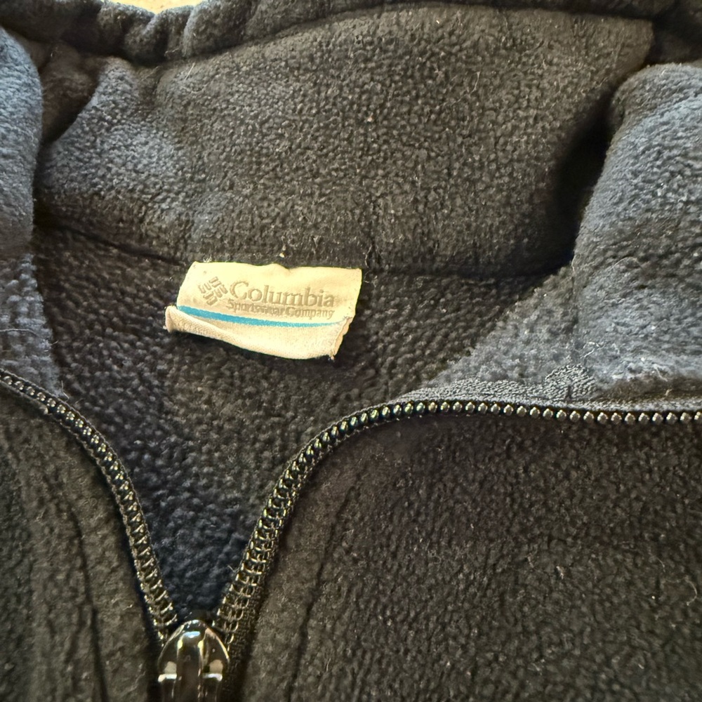 Columbia Midnight Black Fleece Jacket
